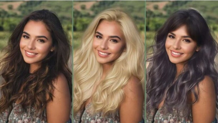 Trend loira: como testar novos tons de cabelo com o AirBrush