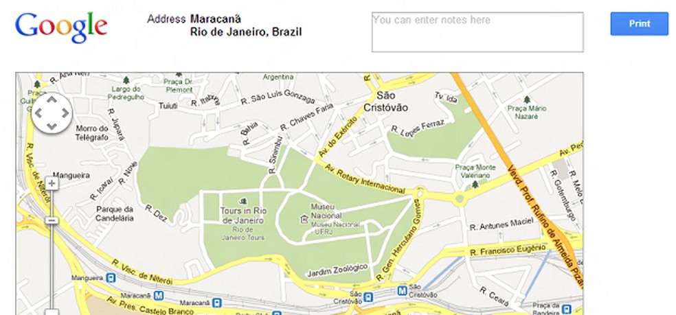 Como imprimir mapas e direções do Google Maps