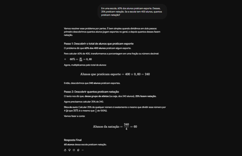  Reprodução/Gemini por Késya Holanda