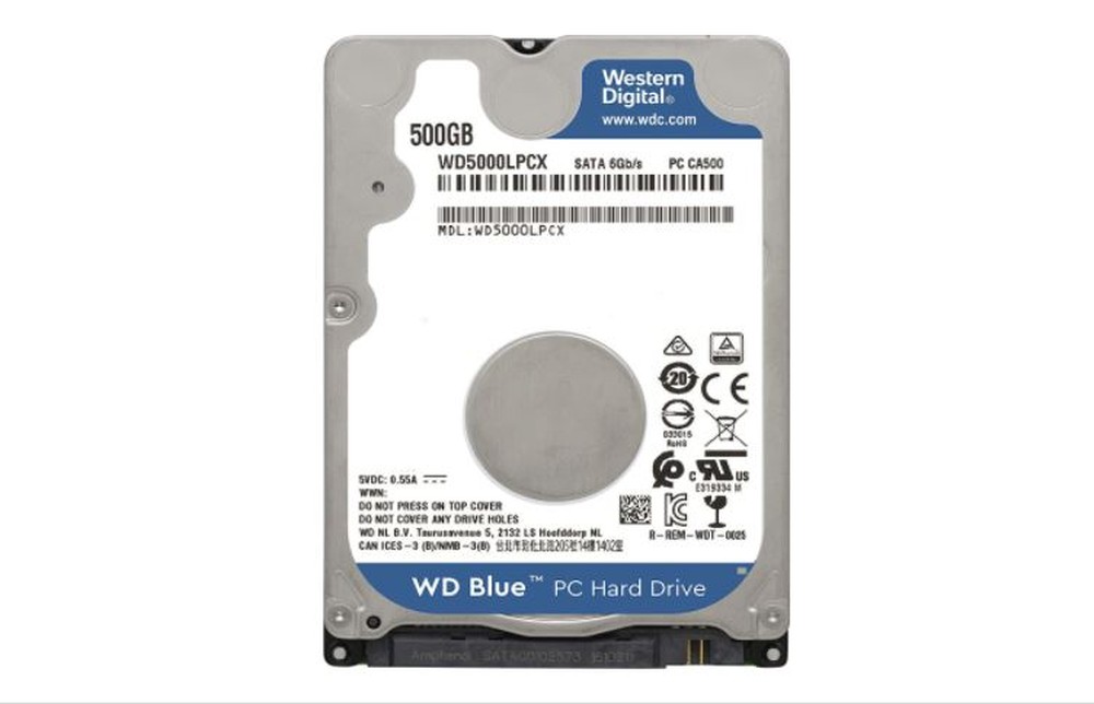 HD 500 GB para notebook: veja quatro modelos internos para comprar