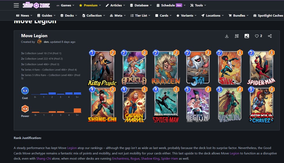 Marvel Snap: como ver a tier list de melhores decks atualizada