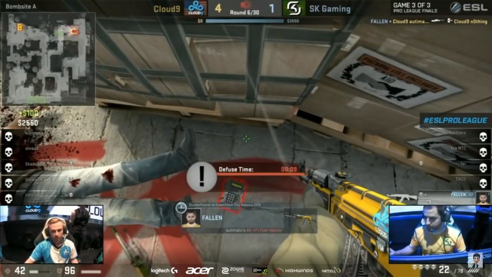 FalleN: relembre as 7 melhores jogadas do proplayer brasileiro