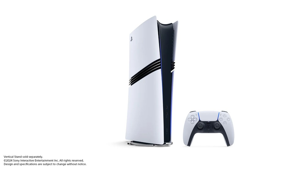 PS5 Pro virá acompanhado de DualSense branco — Foto: Divulgação/PlayStation