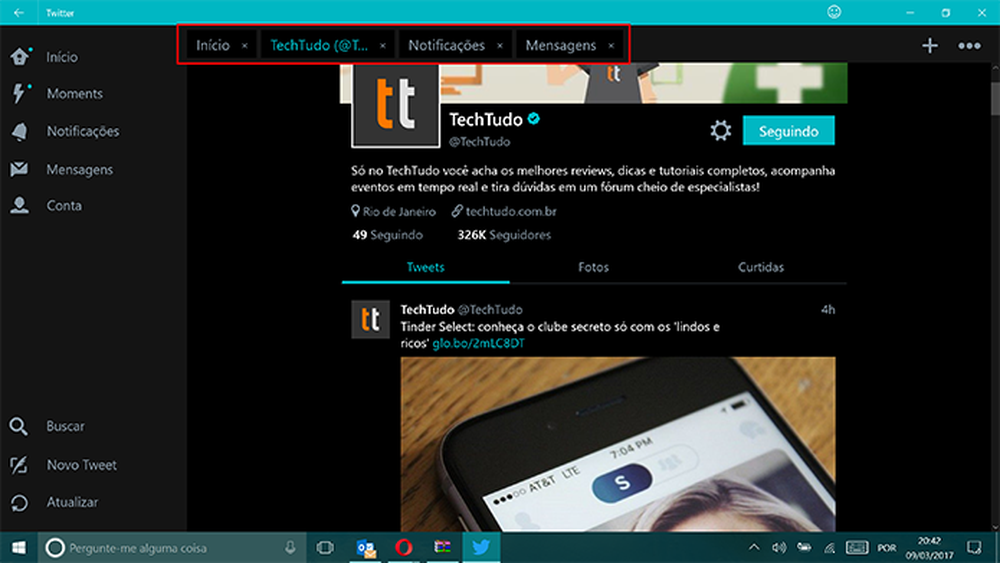 Twitter para Windows 10 transforma microblog 'em navegador'; saiba usar