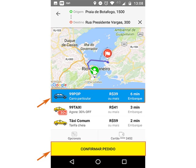 Uber, Cabify e 99POP: como usar a voz para buscar endereço no Android