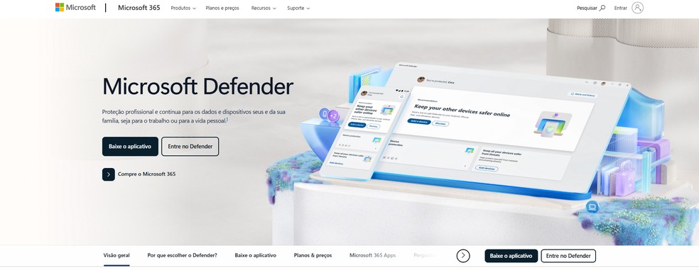  Reprodução/Microsoft Defender