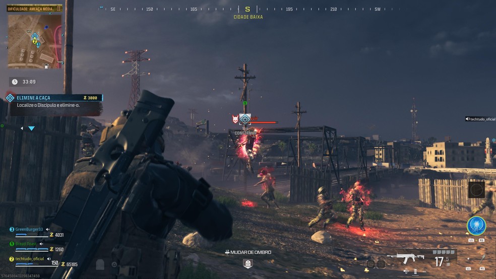 Modo Zumbis de Call of Duty: Modern Warfare 3 é inédito na série MW; veja impressões — Foto: Reprodução/Adriano Assumpção