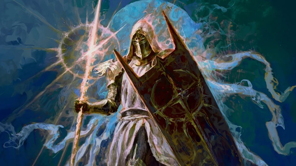 O Paladino é a mais recente adição do Diablo 4 e luta com lança, escudo e magia — Foto: Reprodução/Diablo