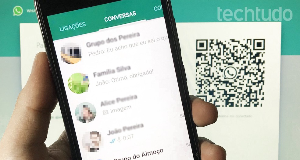 WhatsApp Web pode ser deslogado remotamente pelo celular — Foto: Reprodução/Rodrigo Fernandes