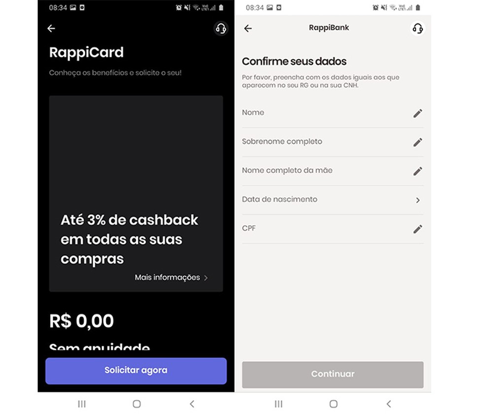 RappiCard: saiba como funciona o cartão de crédito sem anuidade