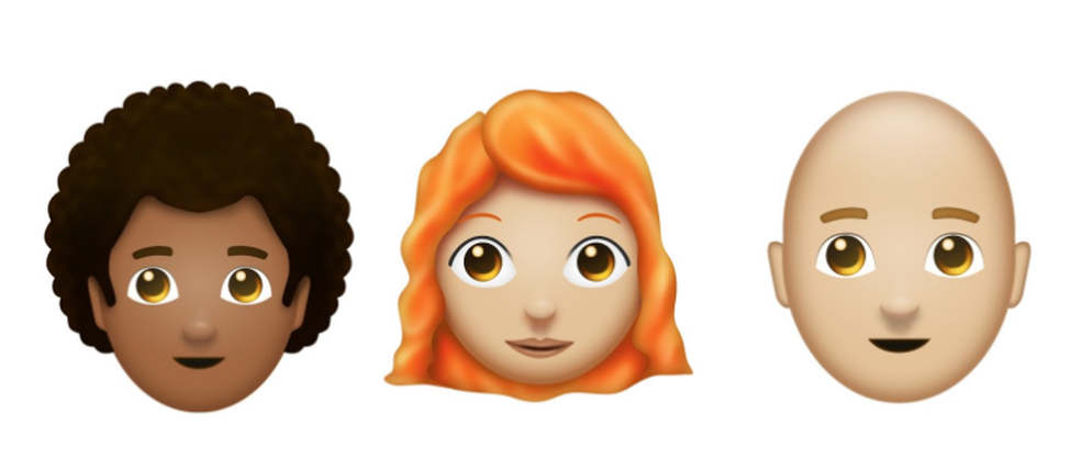 Palhaço emoji com cabelo ruivo