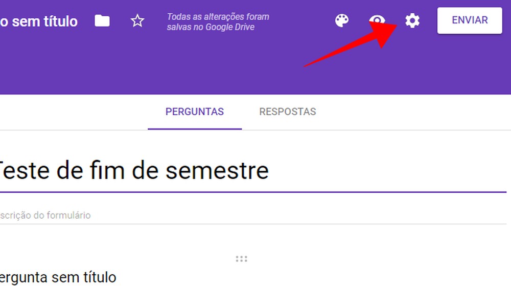 Como criar teste e prova online no Google Forms