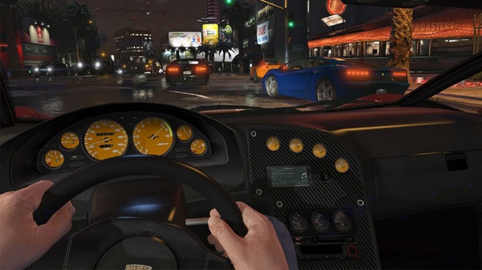 GTA V Online PS4: Pilotando o AVIÃO JUMBO em Primeira Pessoa! 