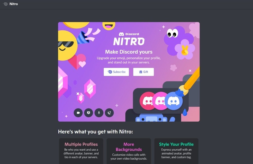 Presentes Nitro – Discord