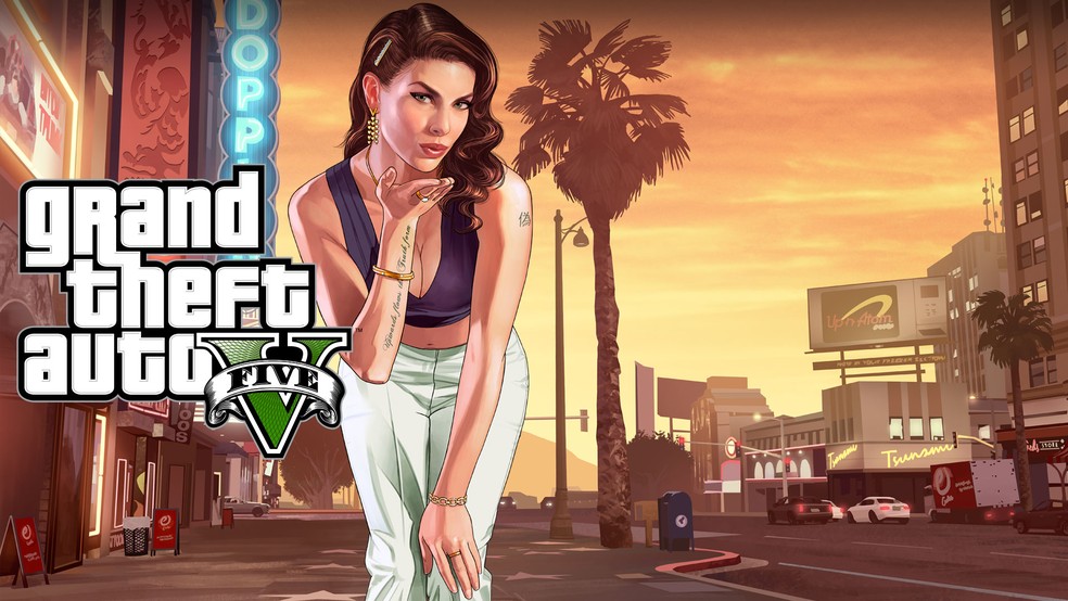 Gta 5 Grand Theft Auto Ps4 Premium Edition Mídia Física Mapa em Promoção na  Americanas