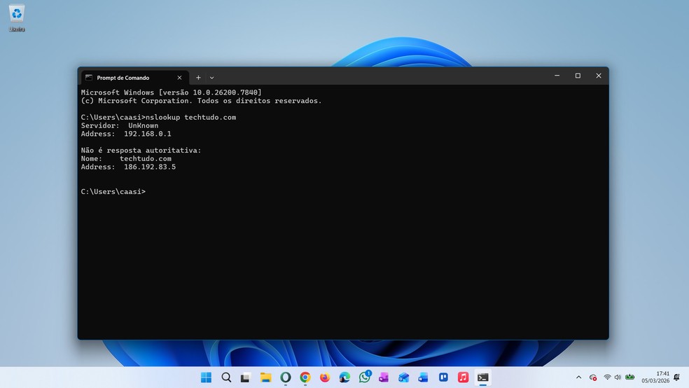  Reprodução/Caroline Silvestre