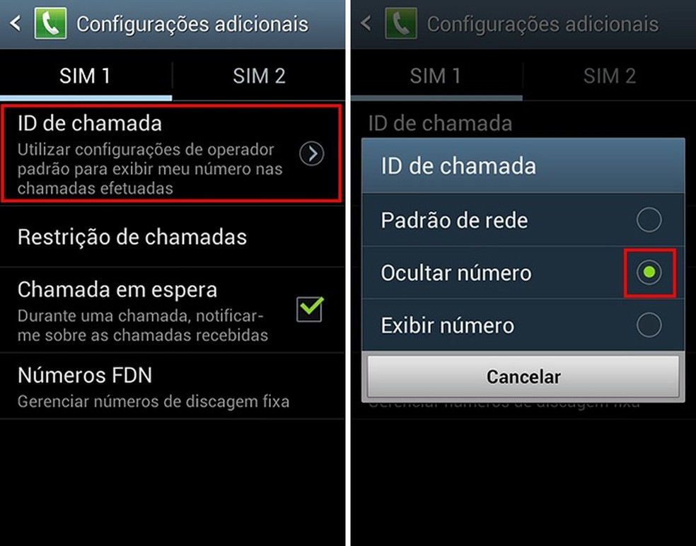 Recebo diversas chamadas de números diferentes, como posso