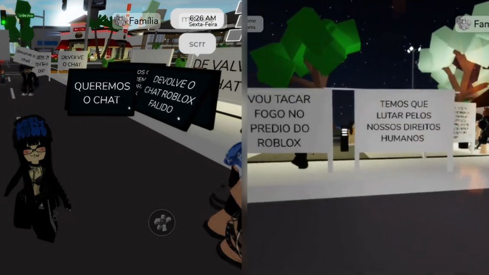  Reprodução/@_souzacamilly, @batata6790