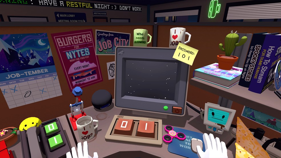 Trabalhe sem sair de casa em Job Simulator — Foto: Reprodução/Steam
