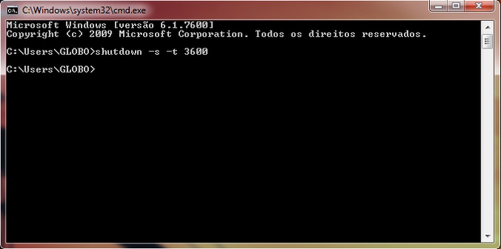 Como programar o PC para desligar sozinho