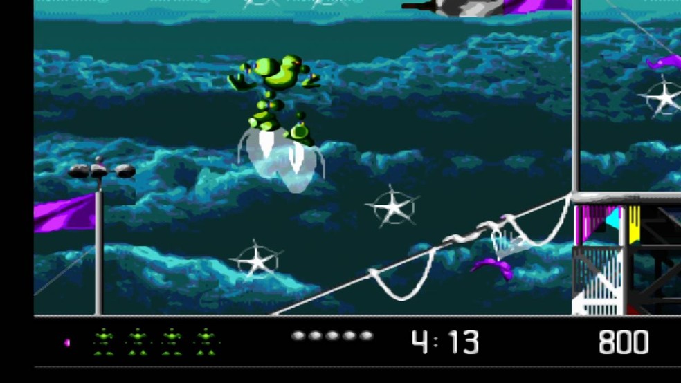Vectorman misturava gráficos 3D e 2D — Foto: Reprodução/Gaming Archive
