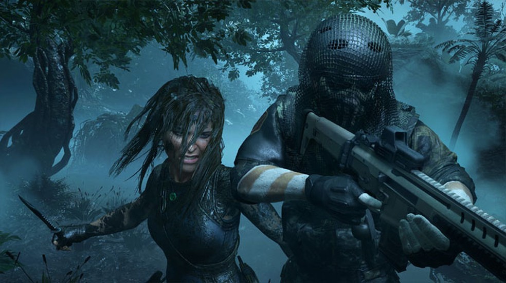 Em Shadow of the Tomb Raider a furtividade é uma das principais ferramentas no arsenal de Lara Croft — Foto: Reprodução/Steam