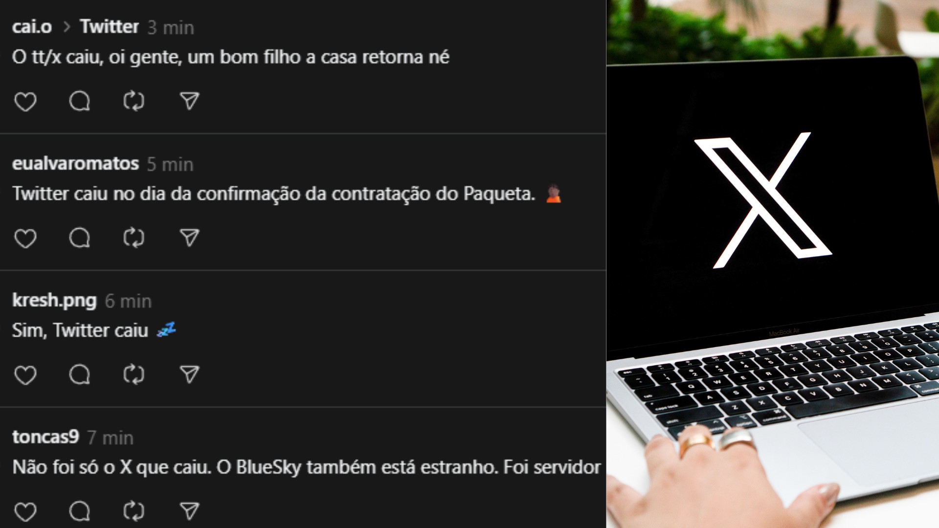 'Twitter' fora do ar? X apresenta instabilidade hoje (16); veja detalhes