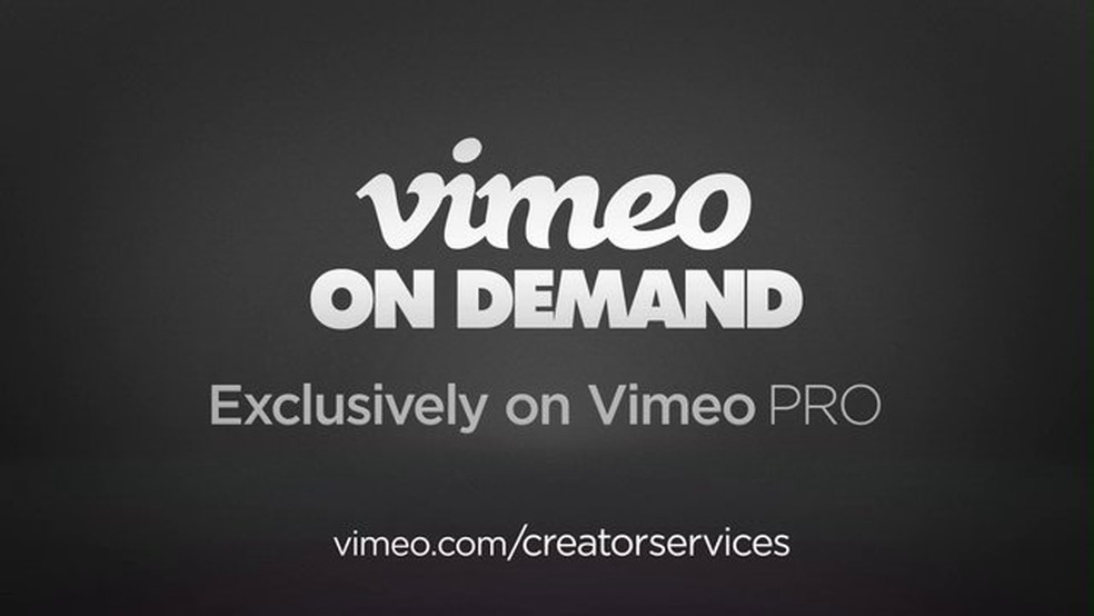 Vimeo lança serviço on demand para usuários cobrarem por seus vídeos