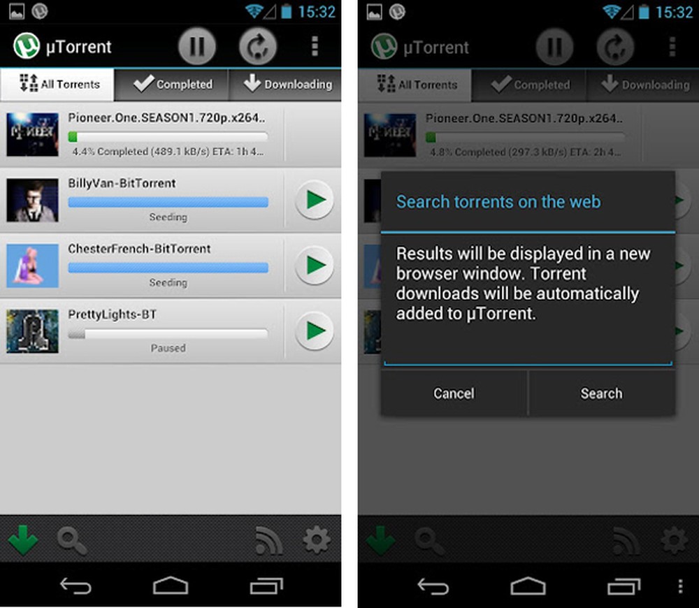 uTorrent lança app para Android