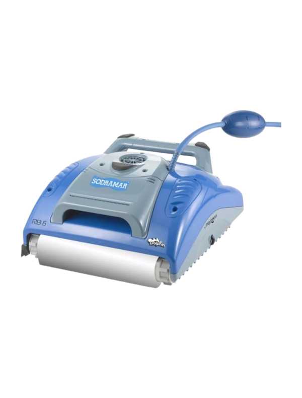 Robô aspirador de piscina Sodramar RB6