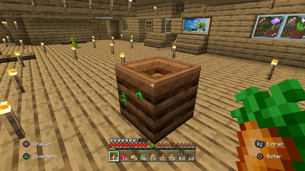 Como fazer Composteira em Minecraft (Compostador)