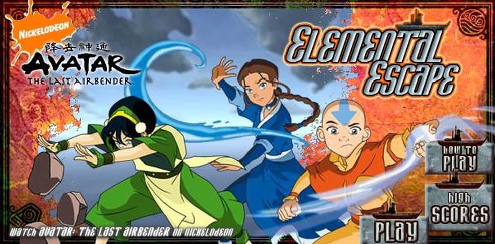 Jogos do Avatar recriam o mundo fictício do desenho