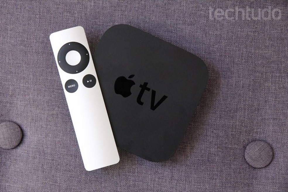 Apple TV é um central multimídia (Foto: Luciana Maline/TechTudo) — Foto: TechTudo