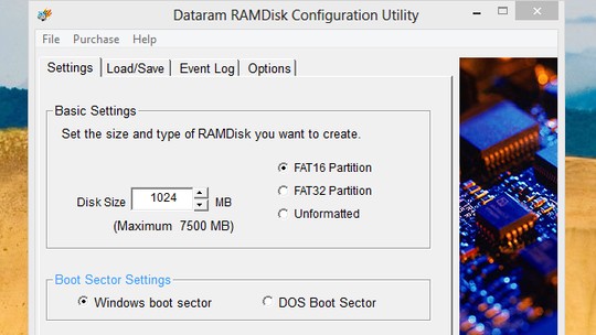 Veja como transformar memória RAM em uma partição de disco