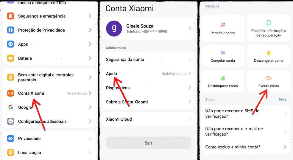  Reprodução/Gisele Souza
