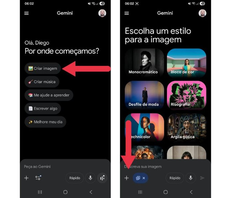  Reprodução/Diego Cataldo