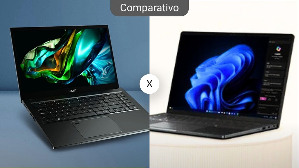 Notebook Acer ou Dell? Veja comparação entre as marcas e saiba qual é melhor — Foto: Arte/TechTudo