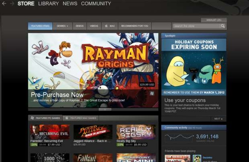 Serviço de jogos Steam vai passar a oferecer aplicativos e programas, Notícias