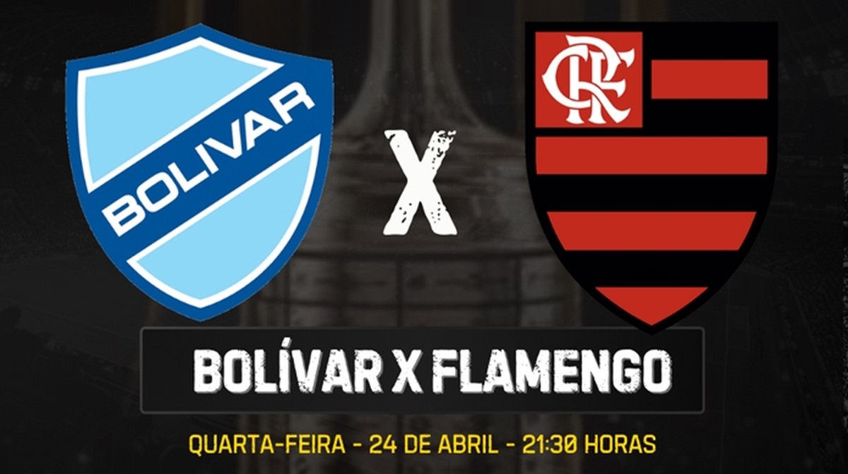 Jogos Bolivar ao vivo, tabela, resultados, Bolívar x Flamengo ao vivo