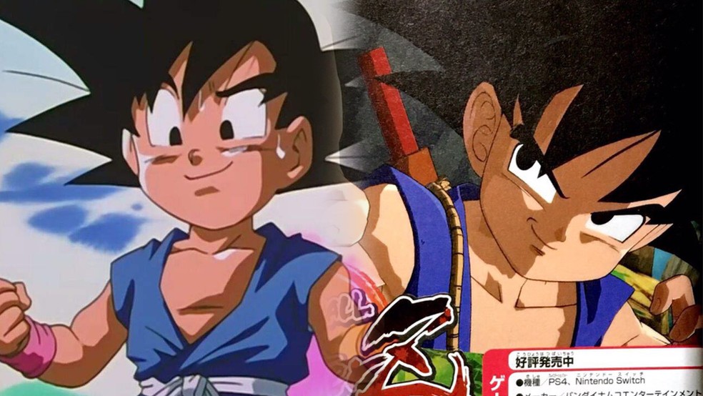 Goku criança de Dragon Ball GT é confirmado em Dragon Ball