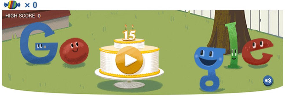 Relembre os doodles de aniversário do Google nos últimos 15 anos