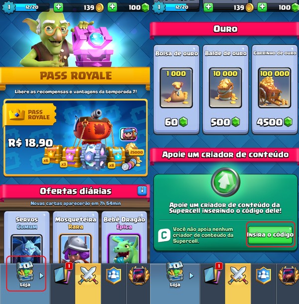 Clash Royale: como achar código de criador de conteúdo e apoiar canais