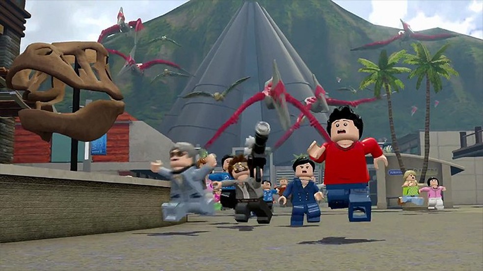 LEGO Jurassic World: trailer convida jogadores a visitarem o parque