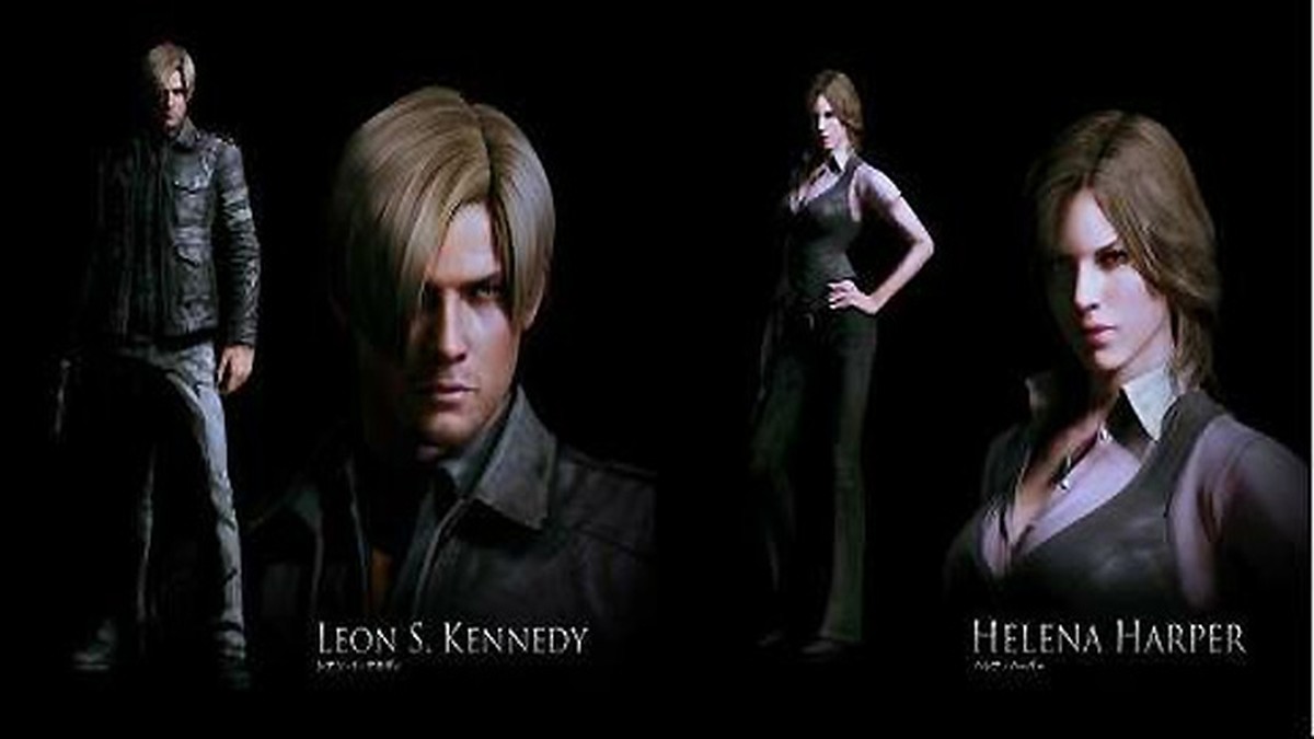 Infográfico de Resident Evil 6 mostra os personagens principais