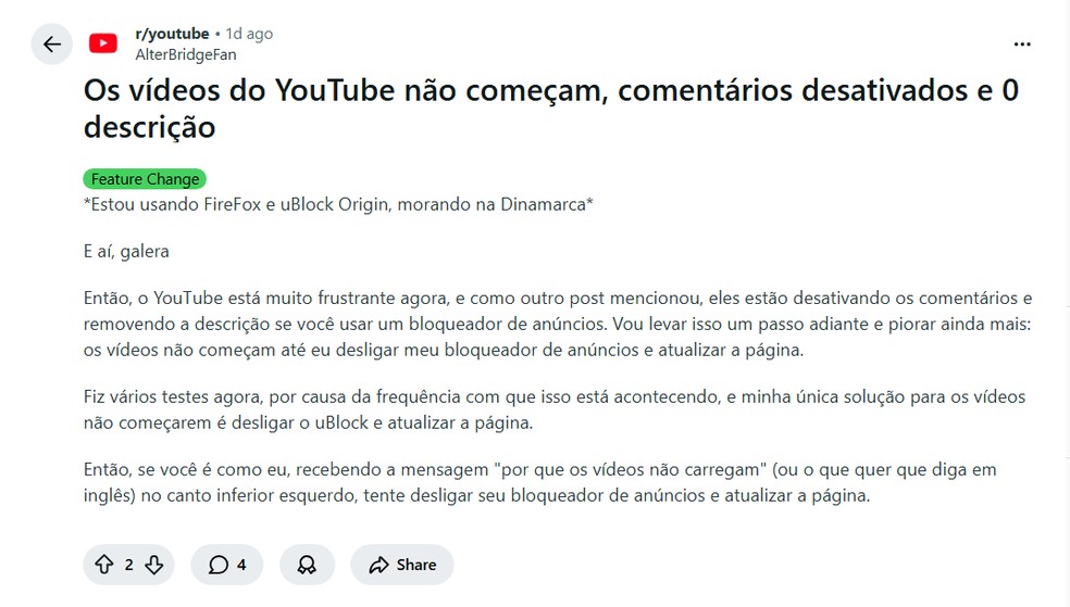  Reprodução/Róbson Martins