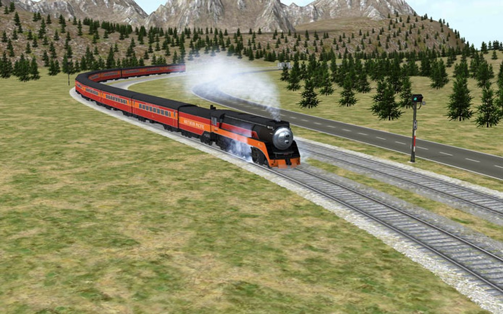 Jogo Simulador de trem online. Jogar gratis