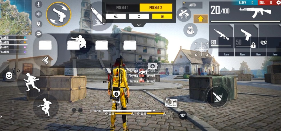 3º HUD de 3 dedos — Foto: Reprodução/Gamer Guruji