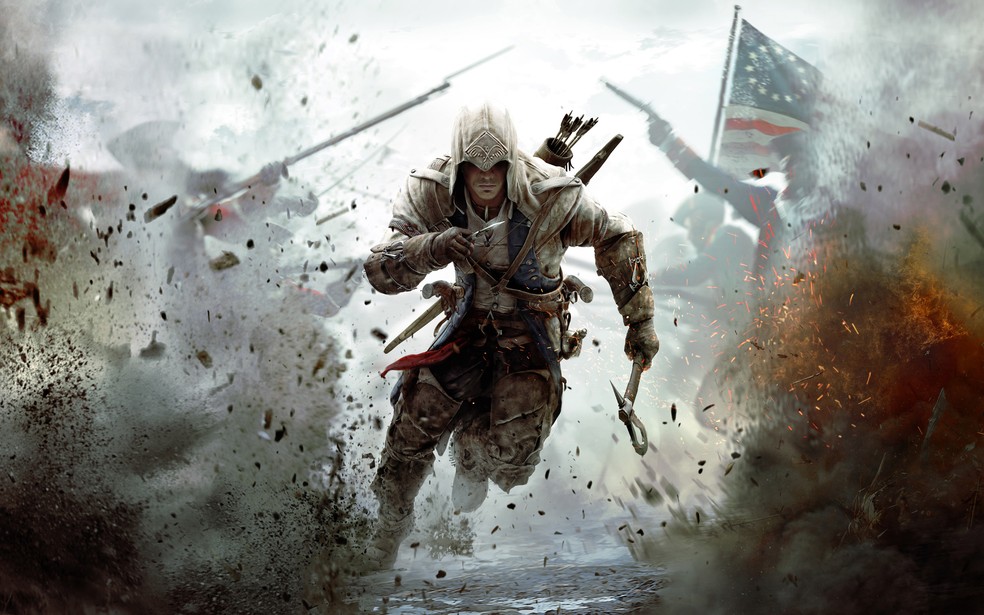 Assassin's Creed 3 - 3X22 FONTE DE ENERGIA NO BRASIL [ Gameplay PT-BR ]  820M 