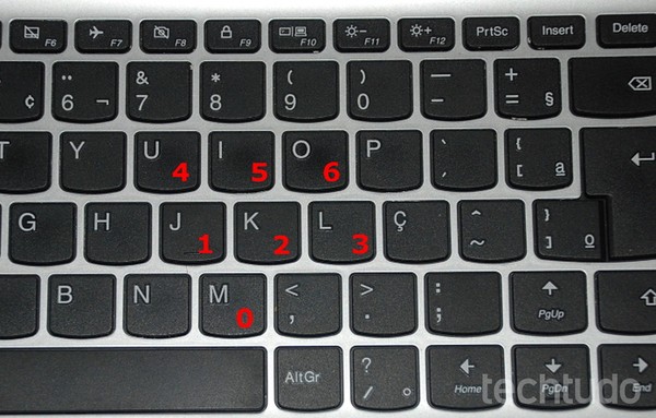 Como colocar ° e mais símbolos no teclado do notebook