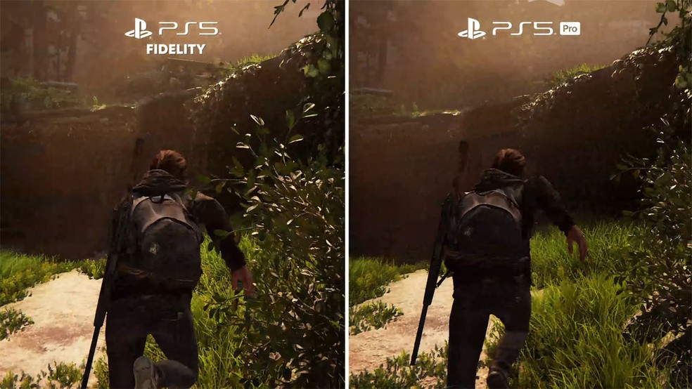 O PlayStation 5 Pro pode exibir visuais melhores, mas o que realmente afeta o gameplay é a taxa de quadros — Foto: Reprodução/PlayStation